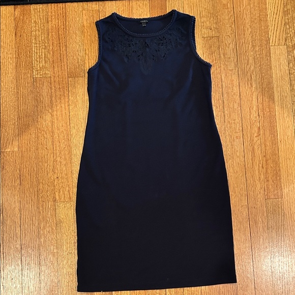 Elegant Navy Sleeveless Dress Size Small - Picture 9 of 13